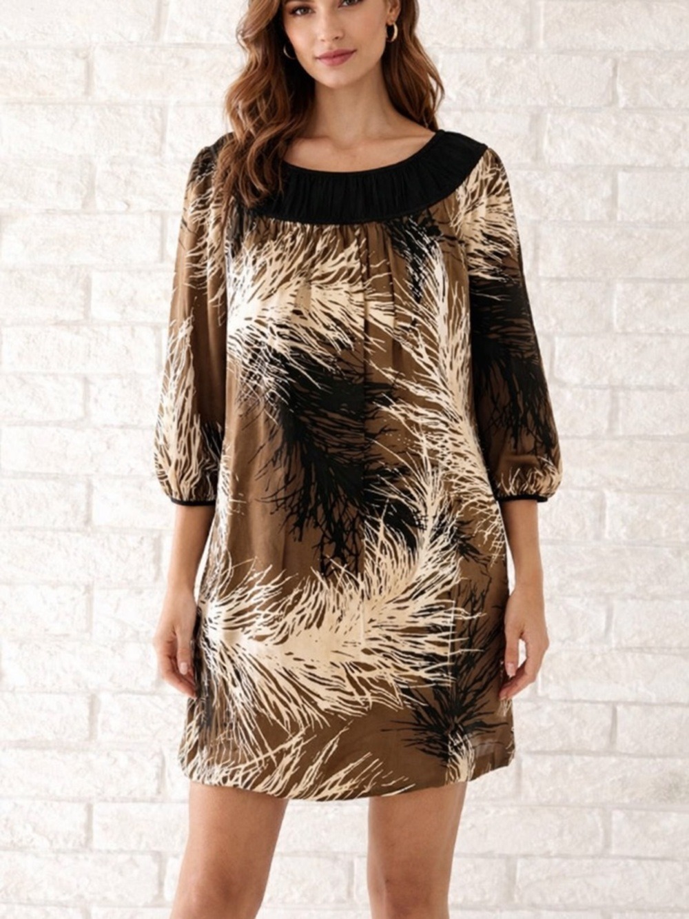 Maggy London Silk Dress Size 4